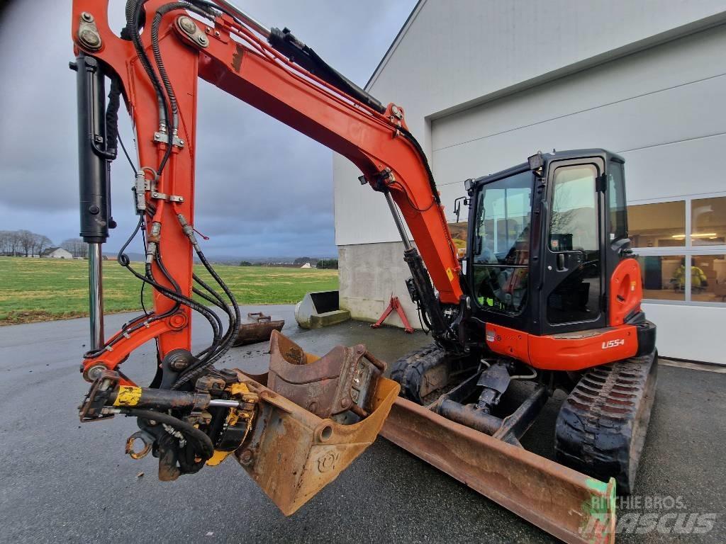 Kubota U 55-4 小型挖掘机