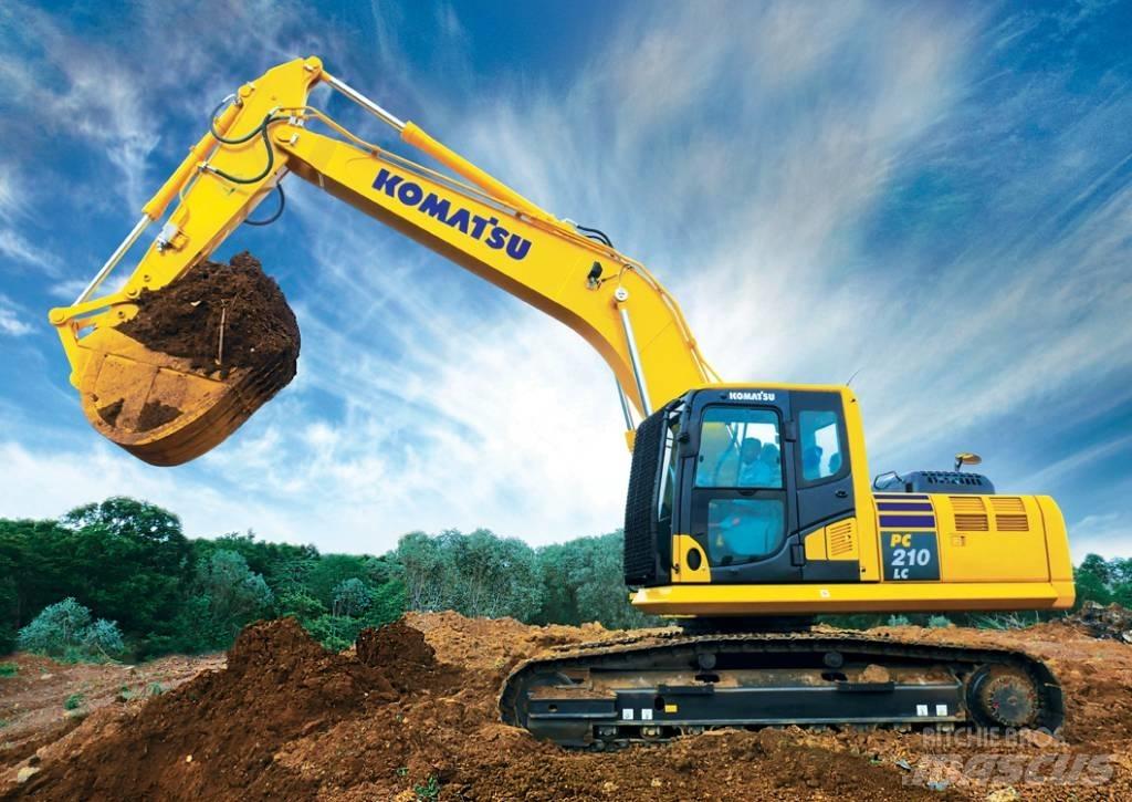 Komatsu PC 210 LC 履带挖掘机