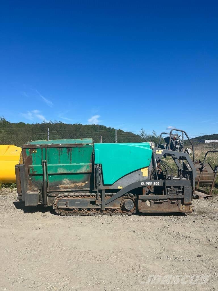 Vögele Super 800 沥青摊铺机