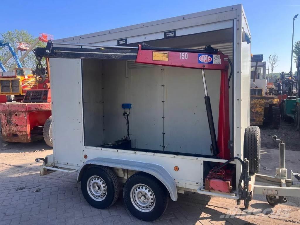 Van Weel VW 2001 厢式拖车