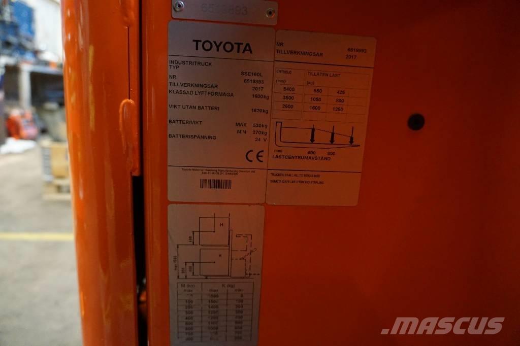 Toyota SSE160L 行走式堆垛机