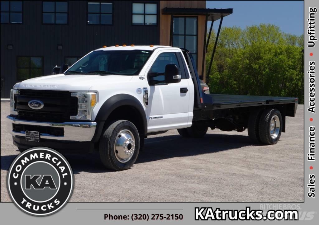 Ford F 550 XL SD 平板栏板货车