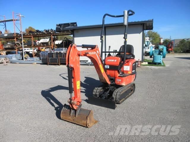 Kubota K 008-5 小型挖掘机