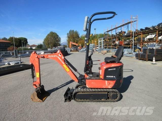 Kubota K 008-5 小型挖掘机