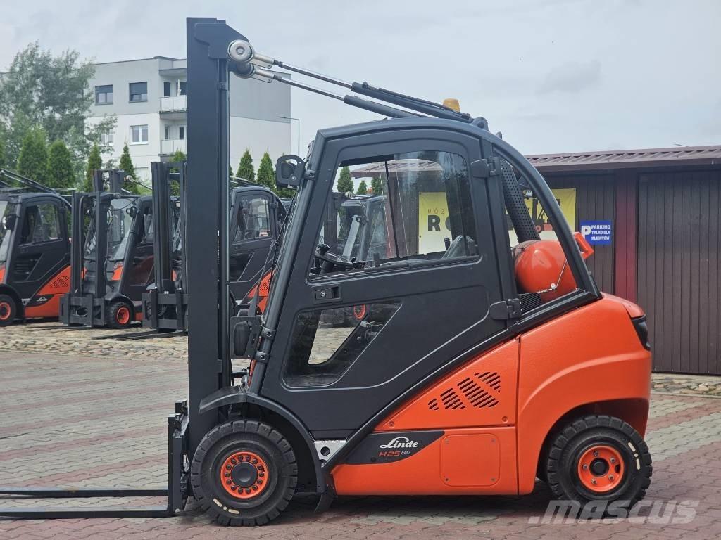 Linde H25T-02 天然气叉车
