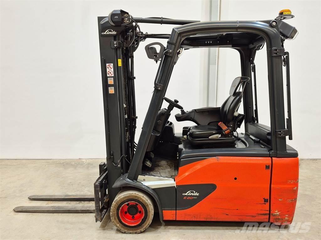 Linde E20L 02 386 电动叉车