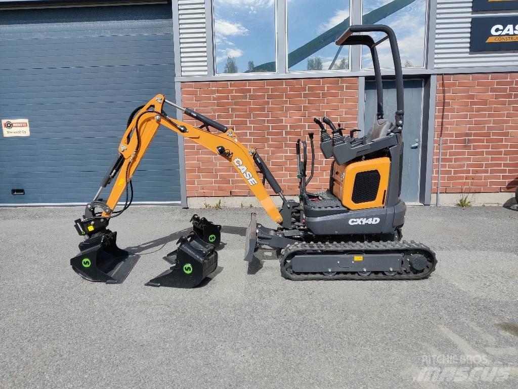 CASE CX 14 D 小型挖掘机