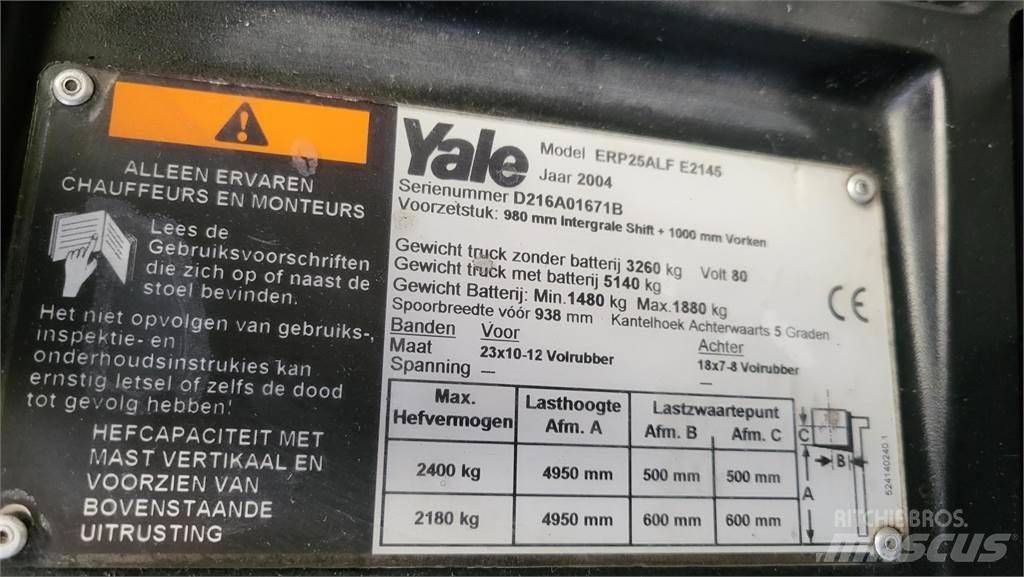 Yale ERP25ALF 电动叉车