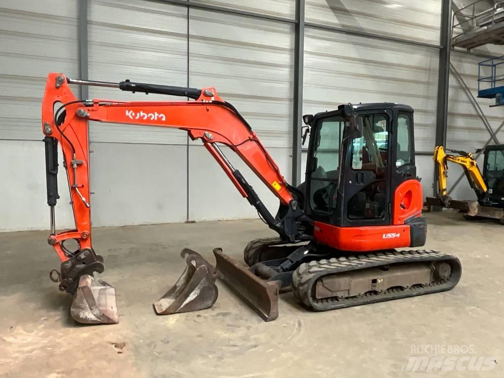 Kubota U 55-4 小型挖掘机