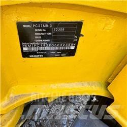 Komatsu PC 27 履带挖掘机