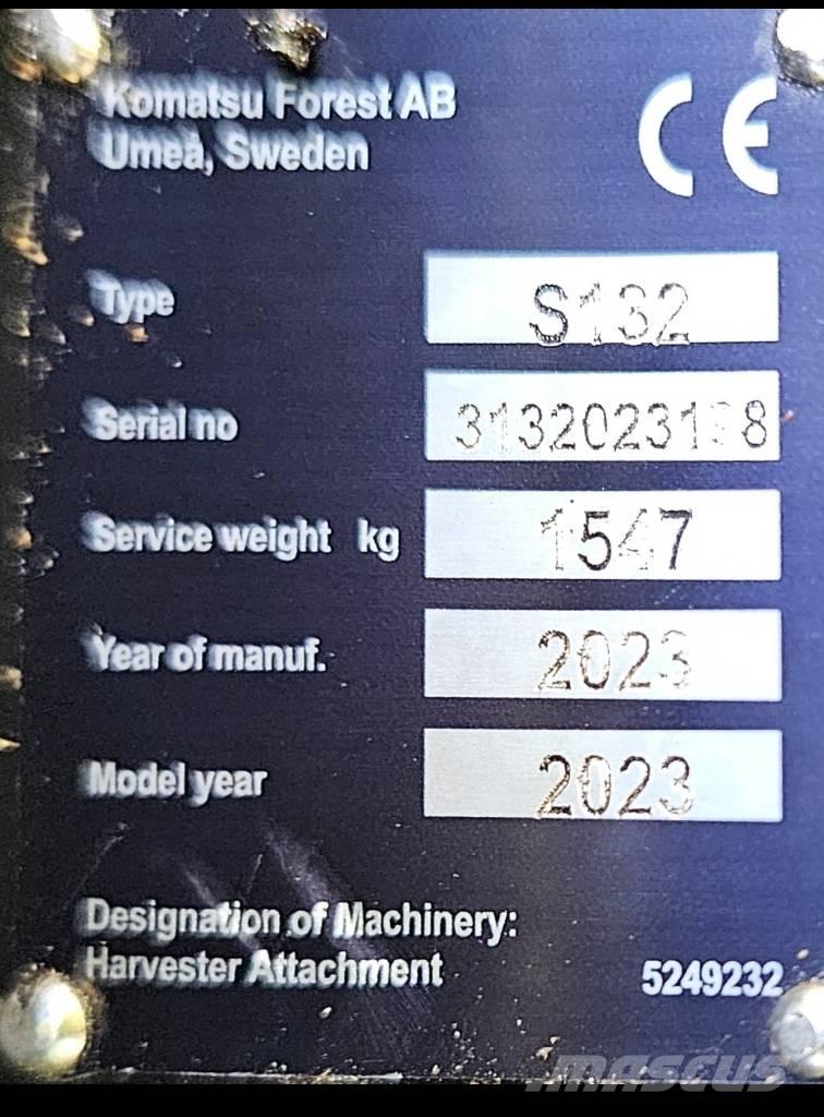 Komatsu 941 收割机