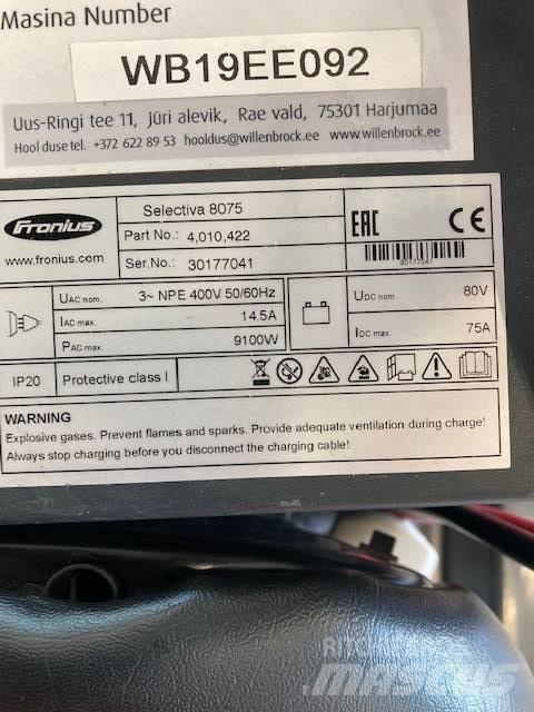Linde E25/600RH/387 电动叉车