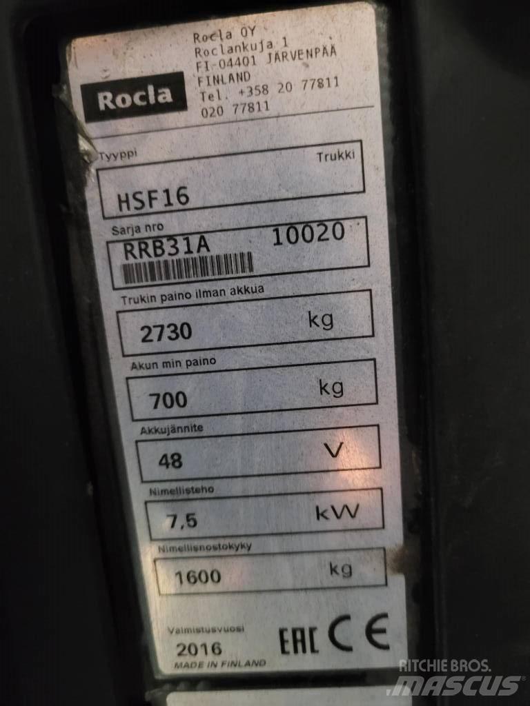 Rocla HSF16 前移式叉车