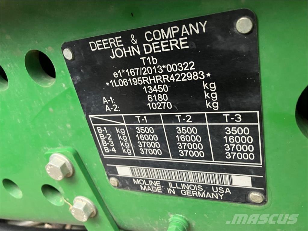 John Deere 6R 195 拖拉机/农用车