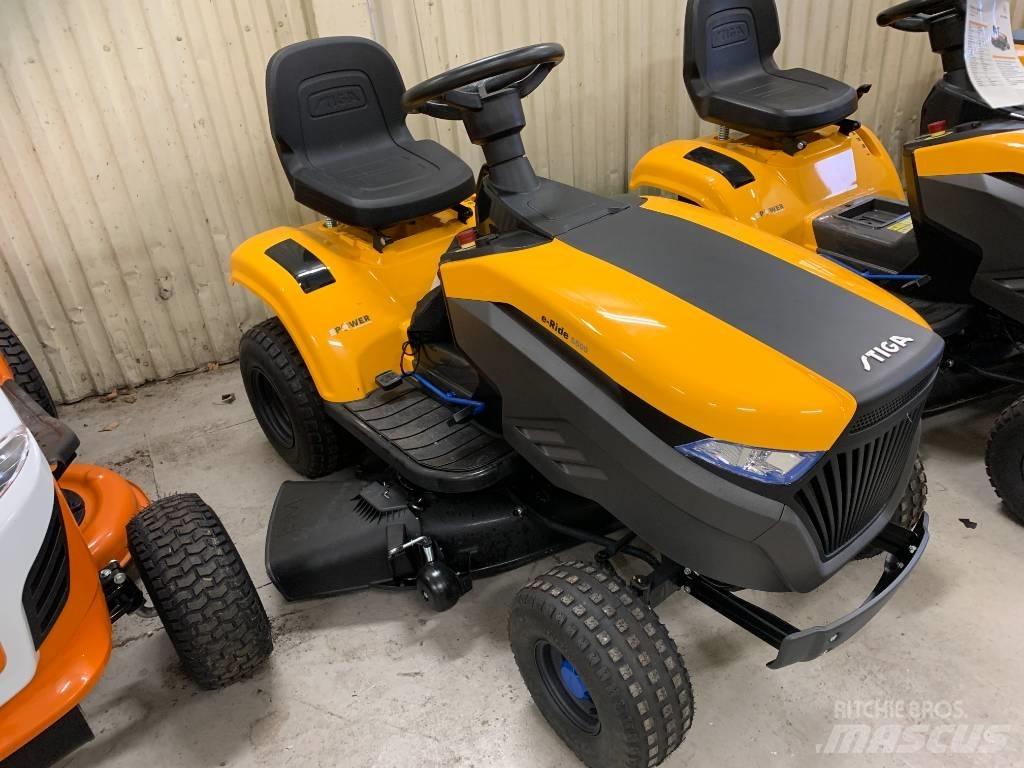 Stiga E-RIDE S500 手扶式割草机