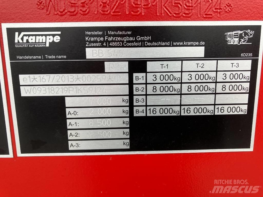Krampe BB540 自卸拖车