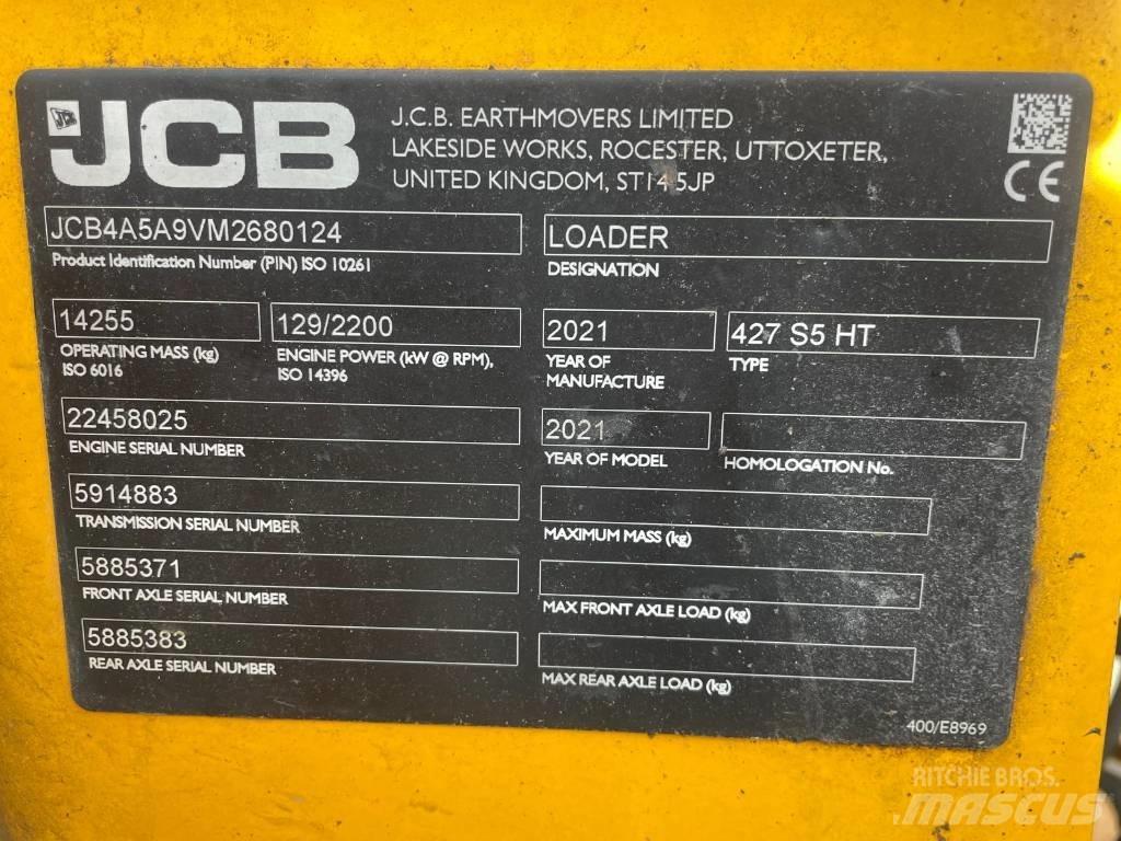 JCB 427 HT 轮式装载机
