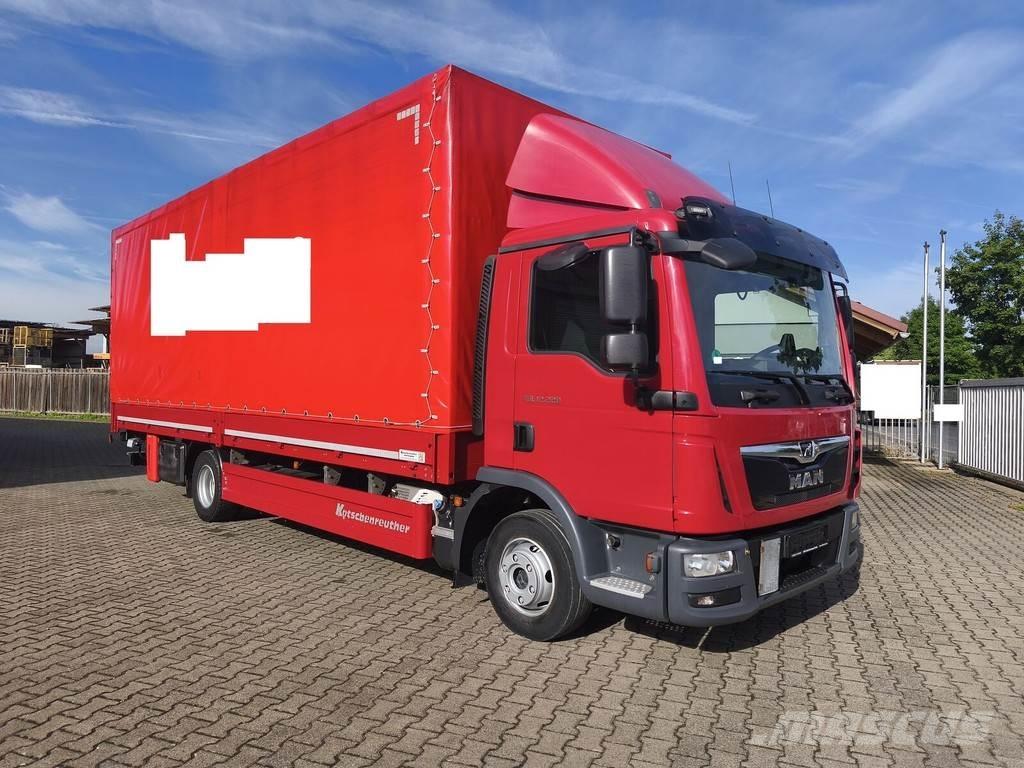 MAN TGL 12.220 篷布货车