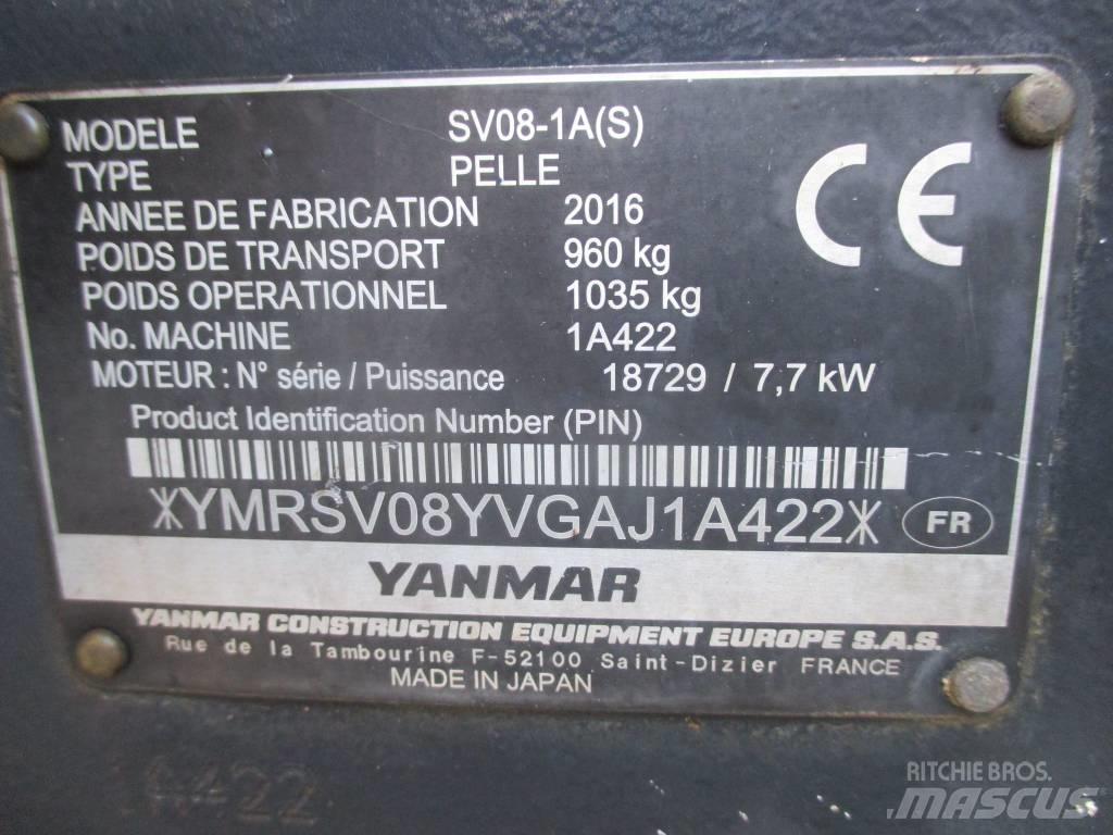 Yanmar SV 08-1 A 小型挖掘机