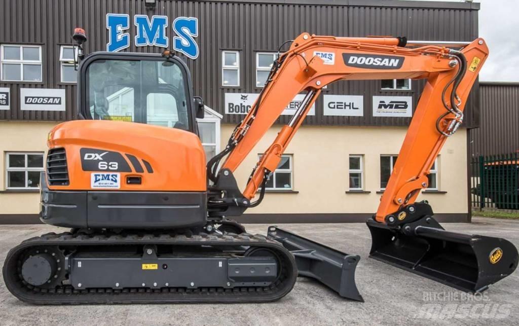 Doosan DX 63-3 小型挖掘机