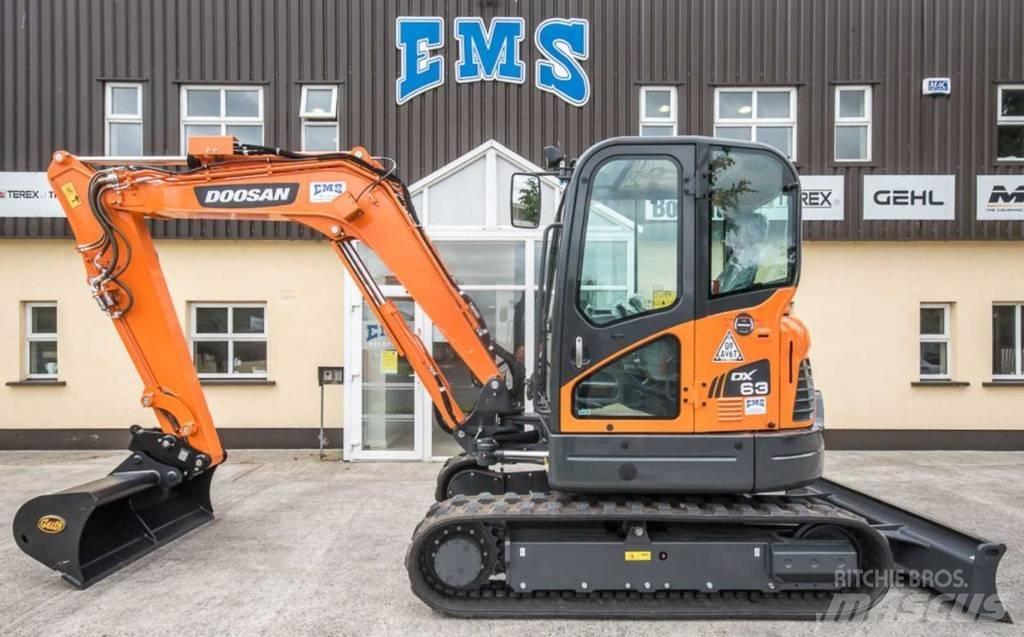 Doosan DX 63-3 小型挖掘机