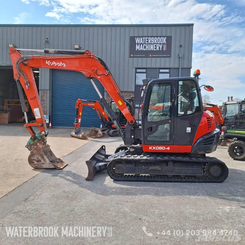 Kubota KX080-4 中型挖掘机
