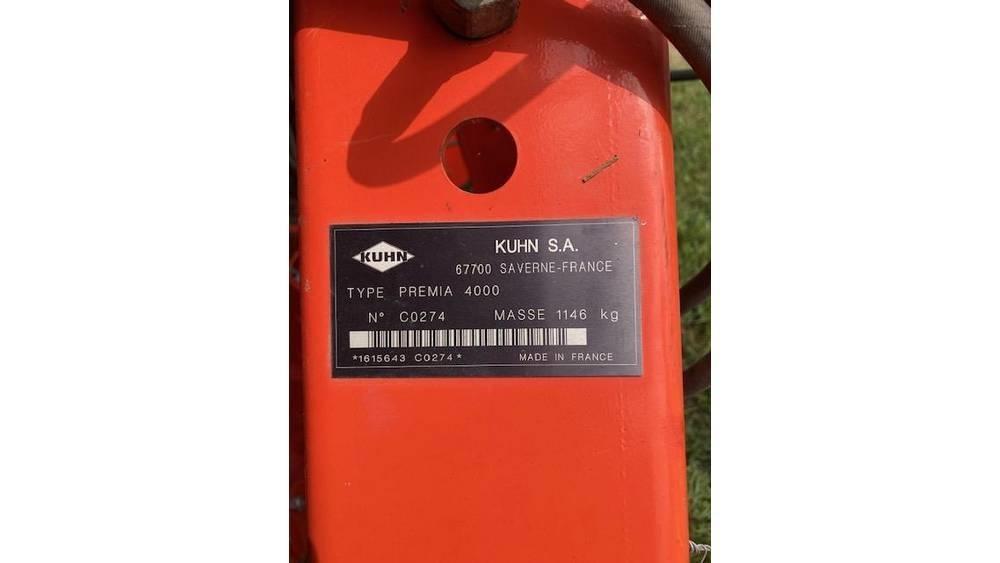 Kuhn 4000 条播机