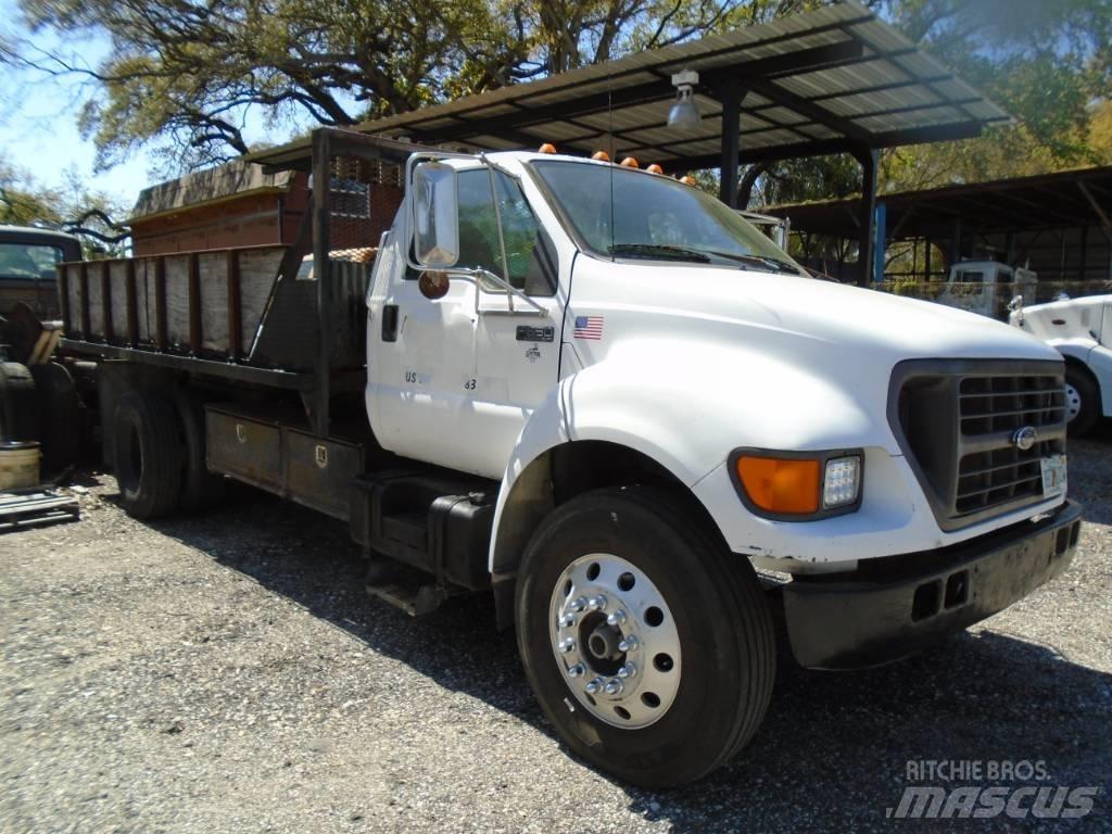Ford F 650 平板栏板货车