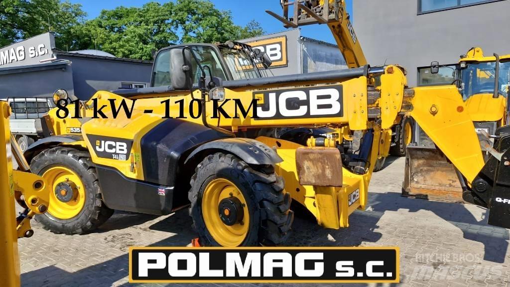 JCB 535-140 伸缩臂叉装车|叉装车
