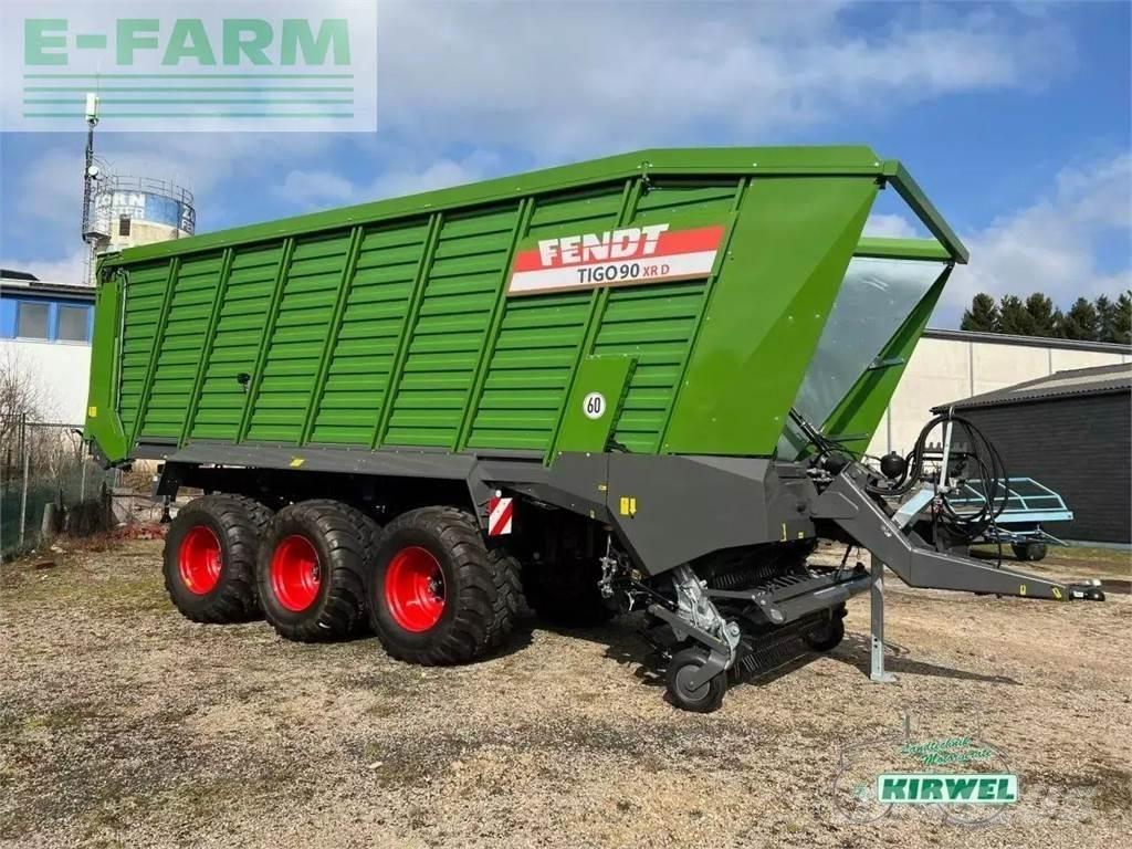 Fendt tigo 90 xr 其他半挂车