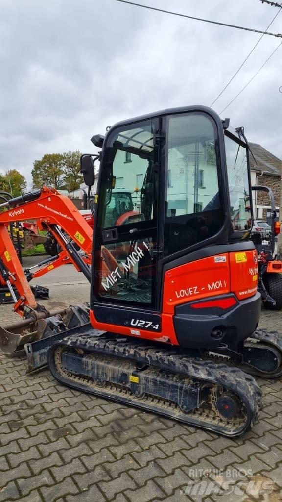 Kubota U 27-4 小型挖掘机