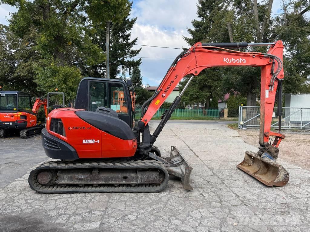 Kubota KX 080-4 中型挖掘机