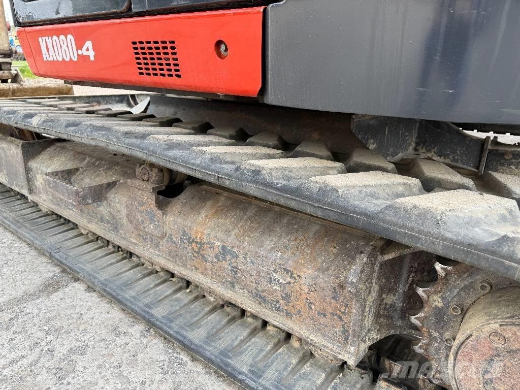 Kubota KX 080-4 中型挖掘机