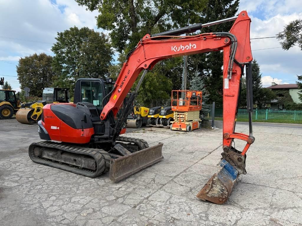 Kubota KX 080-4 中型挖掘机