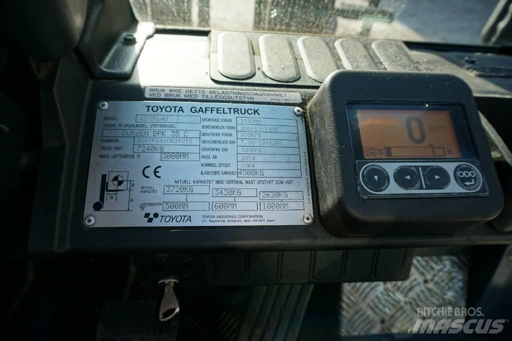 Toyota 42-7FD40 柴油叉车