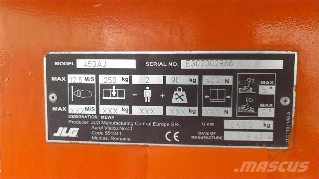 JLG 450AJSII 曲臂高空工作平台