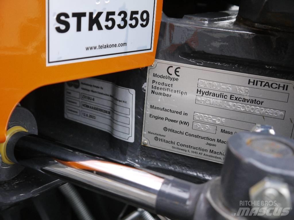 Hitachi ZX 10 U-6 小型挖掘机