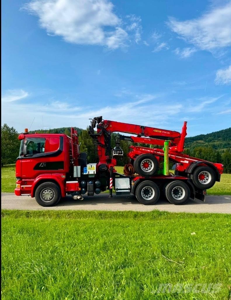 Scania R580 V8 6x4 木材运输车