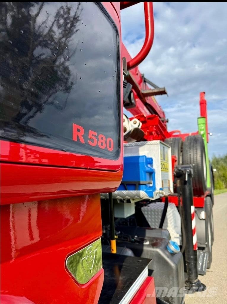 Scania R580 V8 6x4 木材运输车