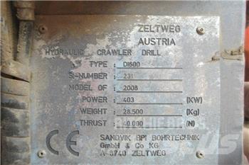 Sandvik DI 600 钻孔机