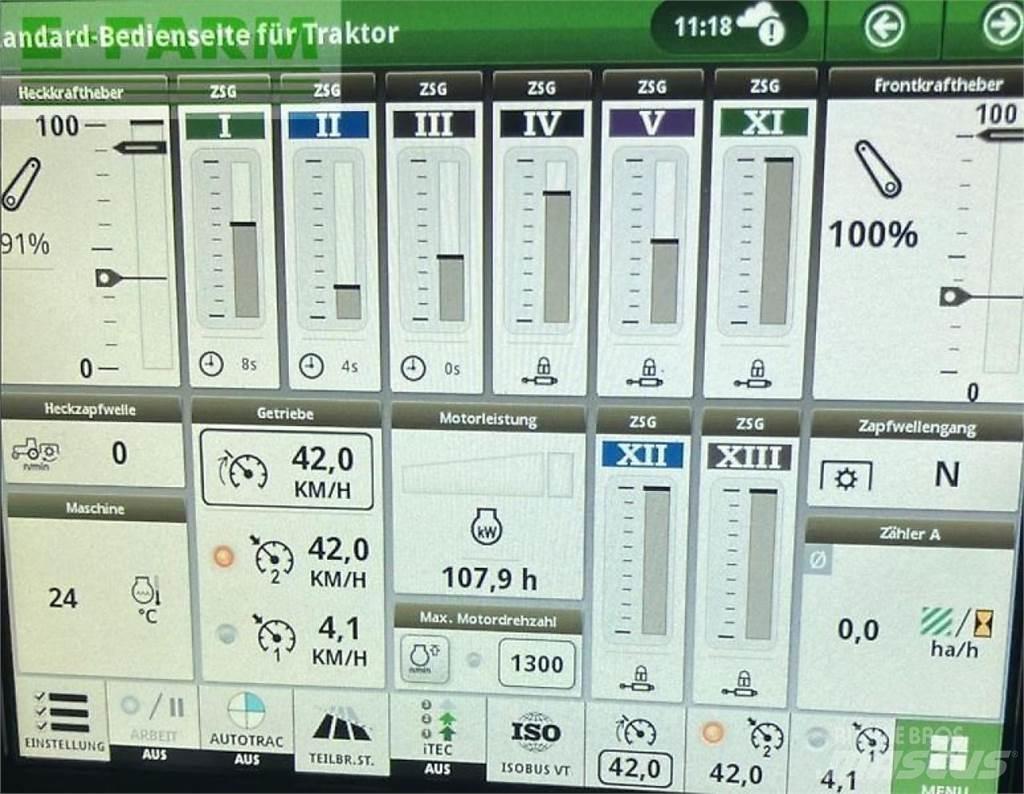 John Deere 6r 250 拖拉机/农用车