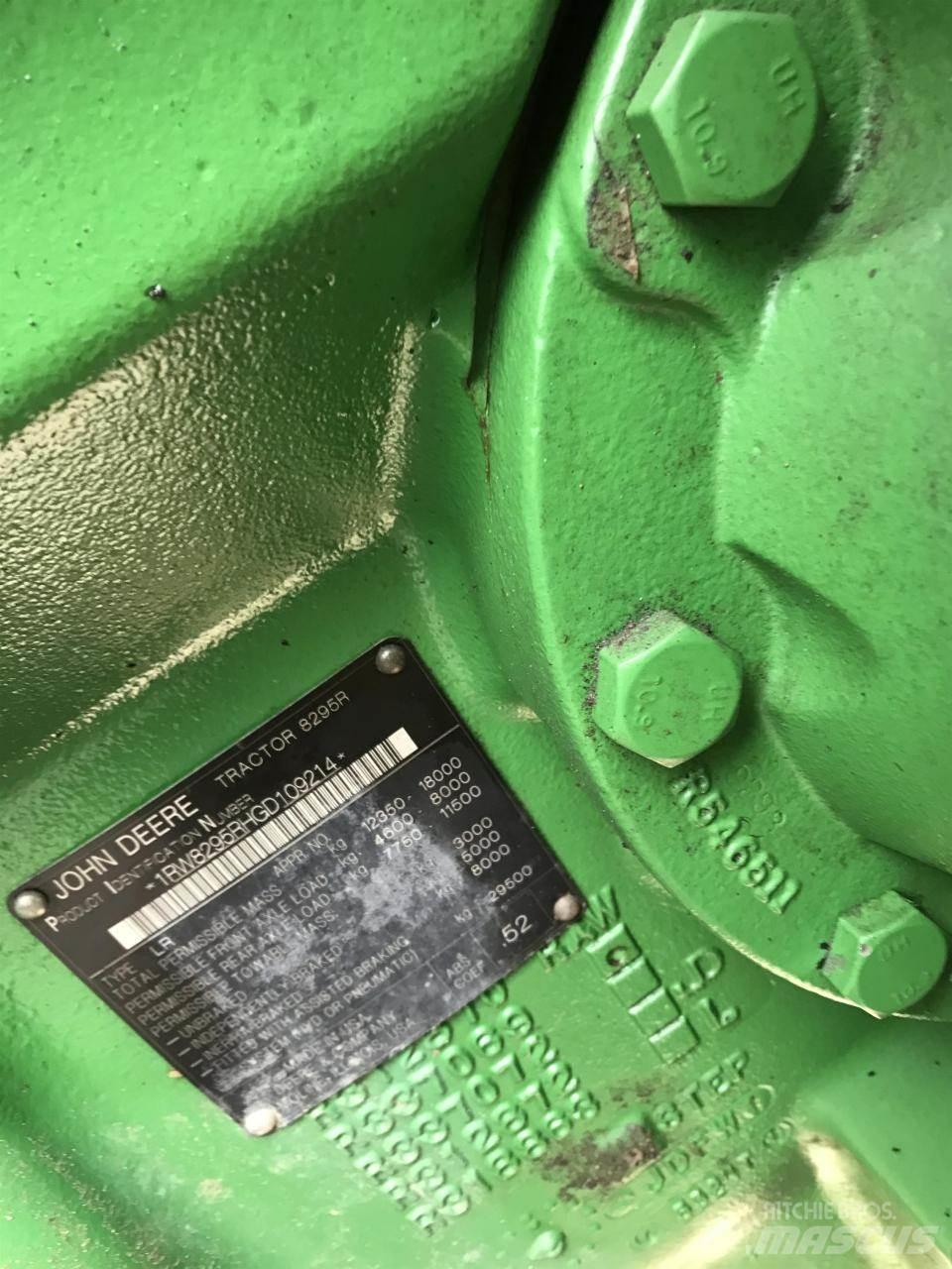 John Deere 8295R 拖拉机/农用车