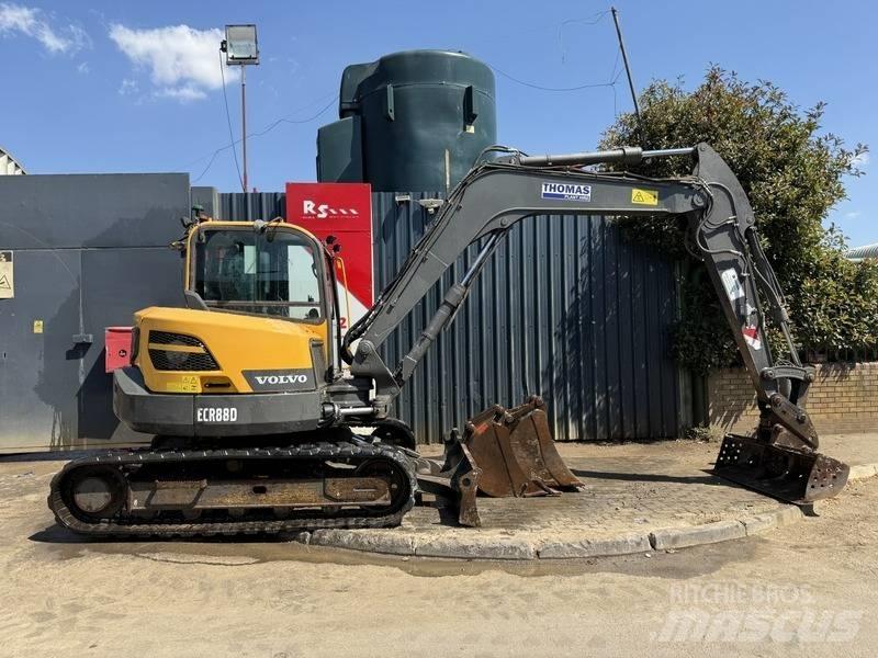 Volvo ECR 88 D 小型挖掘机