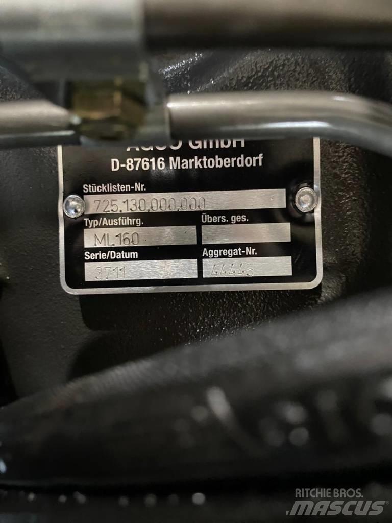 Fendt ML160 VARIO 传动装置