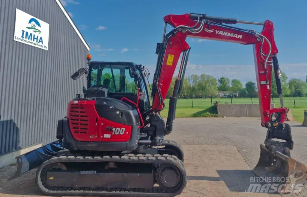 Yanmar SV100 2A-2PB 中型挖掘机