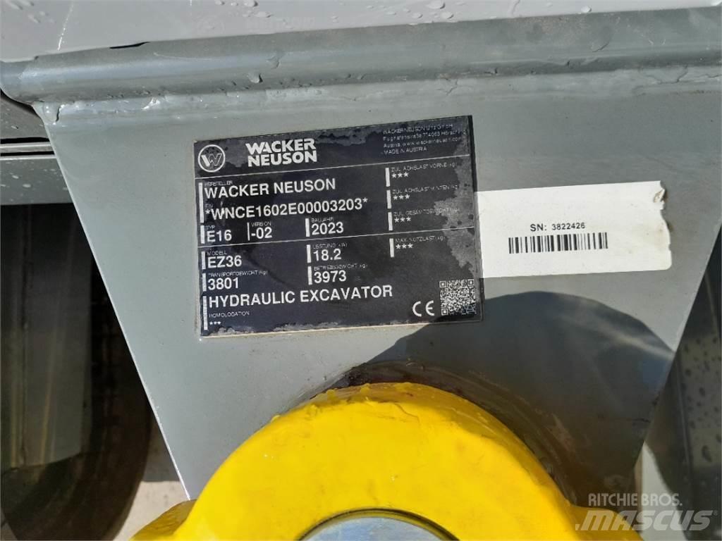 Wacker Neuson EZ36 小型挖掘机