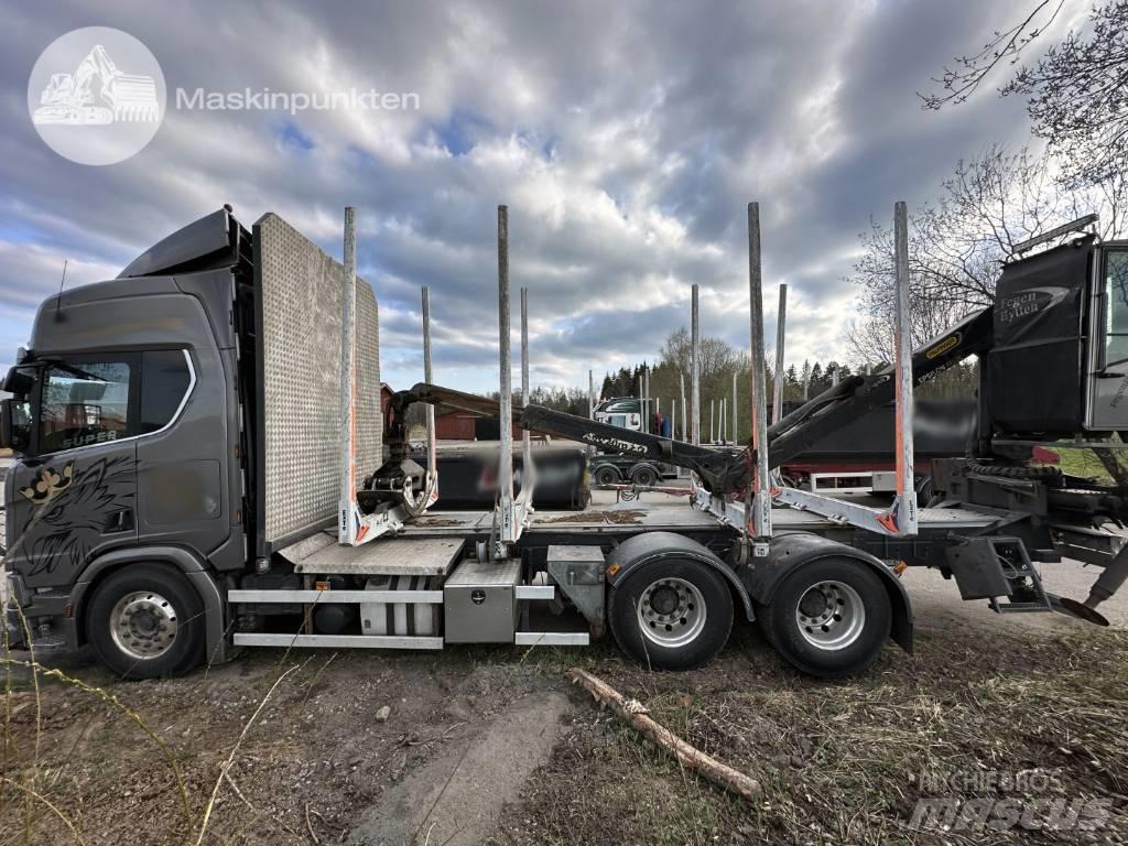 Scania R 730 木材运输车