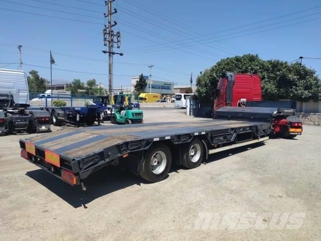 Fliegl 2 axles 低平板半挂车