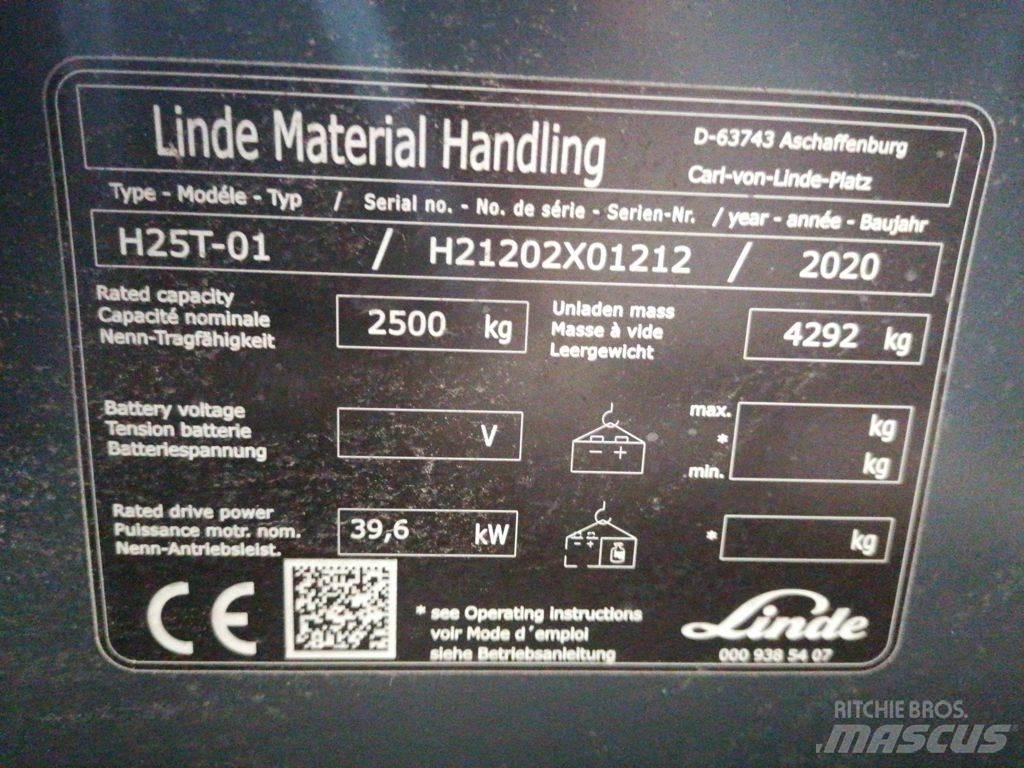 Linde H25T-01 电动叉车