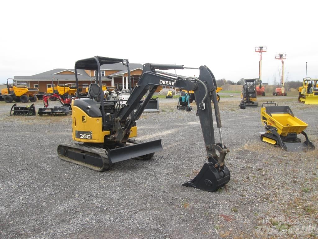 John Deere 26G 小型挖掘机